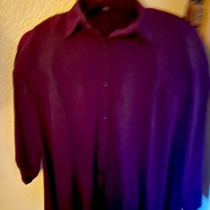 Beautiful royal plum business dress blouse